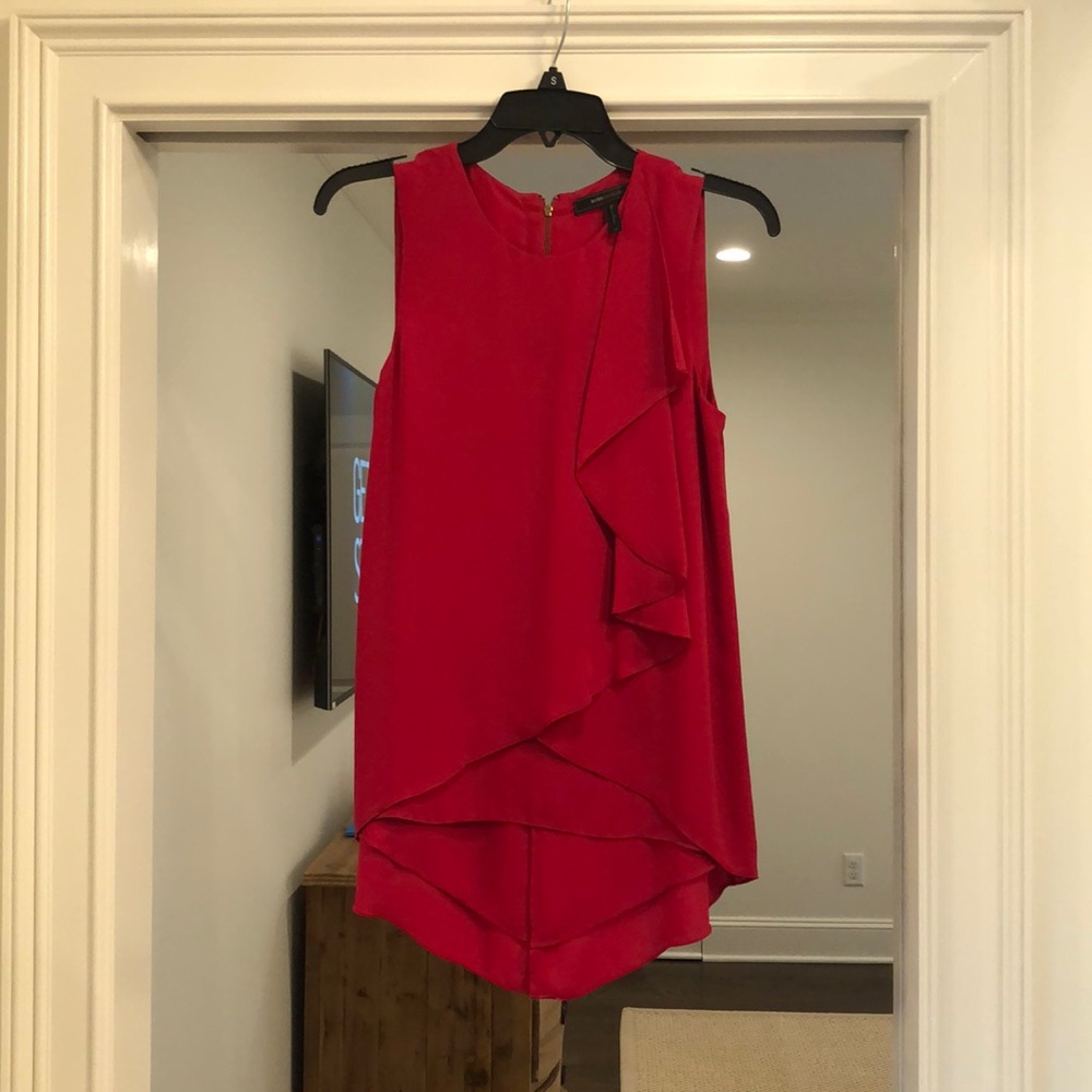 BCBG XS Bright Pink. Back slit is open!